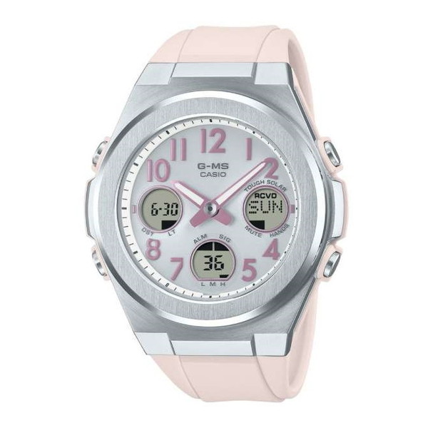 BABY-G ソーラー電波時計 MSG-3200C-7BJFホワイト、 シルバー Amazon.co.jp: [カシオ] 腕時計 ベビージー 電波ソーラー MSG