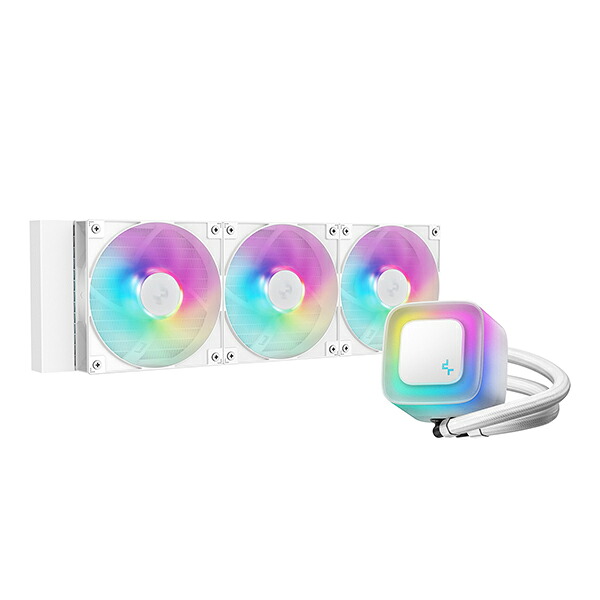 R-LE360-WHAMMN-G-2 DEEPCOOL ホワイト [水冷CPUクーラー]【KK9N0D18P】