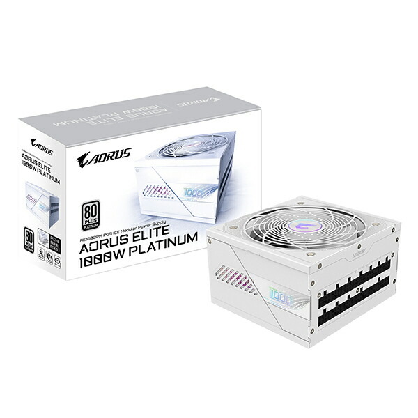 GP-AE1000PM PG5 ICE GIGABYTE ホワイト [電源ユニット]【KK9N0D18P】