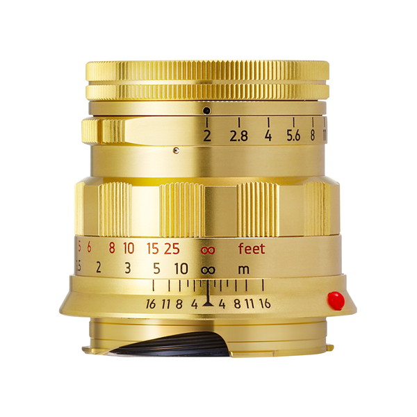 LLL-50M R-R (Gd) LIGHT LENS LAB ブラスゴールド M 50mm f/2 Rigid [交換レンズ (ライカMマウント)]