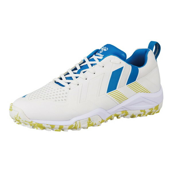 ヒュンメル ハンドボール HAS6019 1032 グランドフライ5 ホワイト×ライムイエロー 25.5cm hummel [ハンドボールシューズ] 7,942円