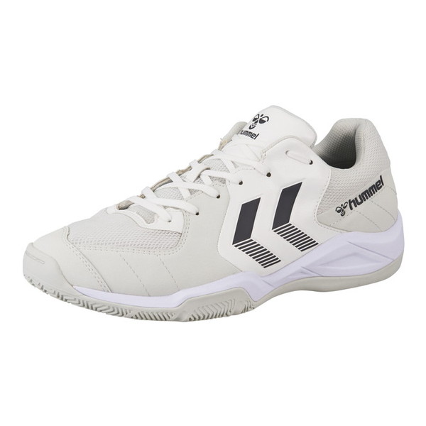 ヒュンメル ハンドボール HAS8045 1092 インドアシューター6 ホワイト×グレー 24.5cm hummel [ハンドボールシューズ]