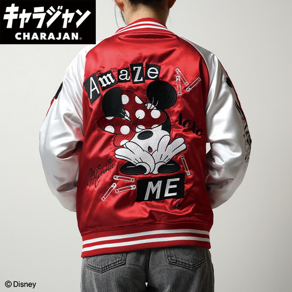 2335065400 ディズニー ミニー レッドガール スカジャン(L) 丸眞