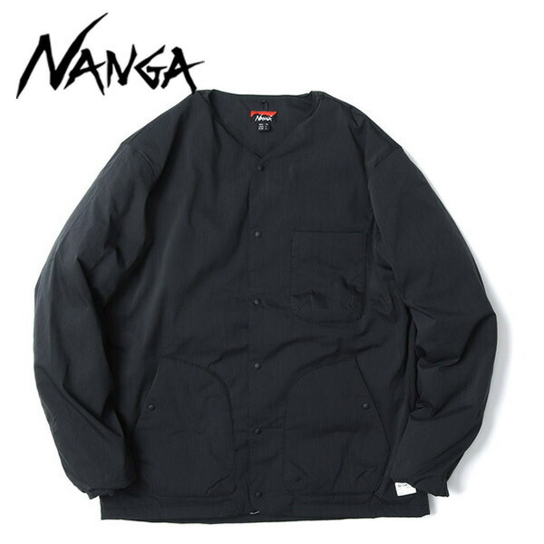 ナンガ ヒノック リップストップ インナーダウン カーディガン HINOC RIPSTOP INNER DOWN CARDIGAN BLK XL ND2441-1M300-A N0001895 NANGA