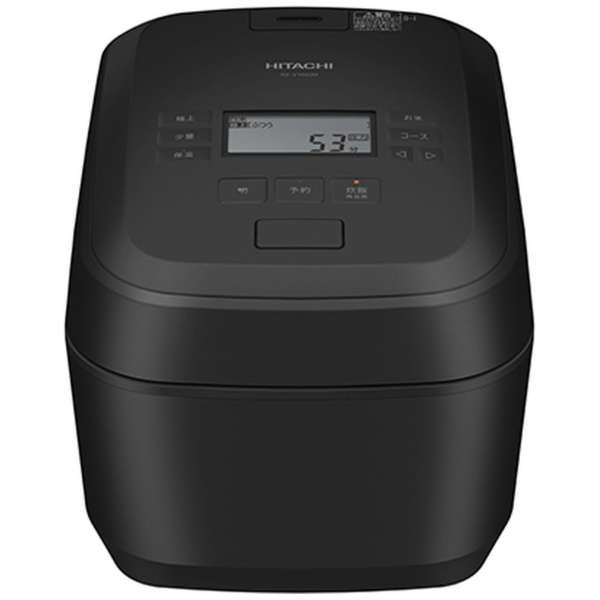 炊飯器 5.5合 日立 RZ-V100JM(K) 日立 フロストブラック ふっくら御膳 圧力スチームIH炊飯器 5.5合炊き エクプラ特選