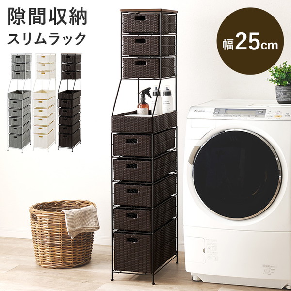 RAN-2461DBR 萩原 [ランドリーチェスト] メーカー直送｜総合通販PREMOA 店