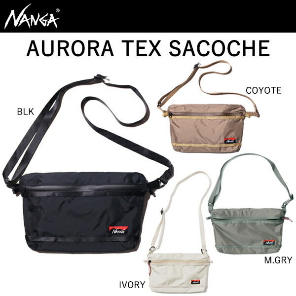 楽天市場】NANGA ナンガ AURORA TEX SACOCHE FREE [サコッシュ