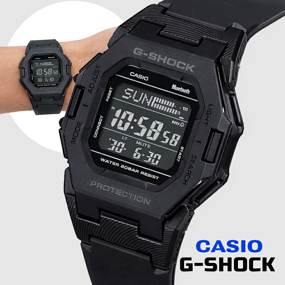 【レビューで延長保証 11年】CASIO カシオGD-B500-1 G-SHOCK G-ショック GA-2300 SERIES ブラック ユニセックス 腕時計 耐衝撃20気圧防水 デジタル LED付 ギフト プレゼント【海外正規品】｜PRESENSE