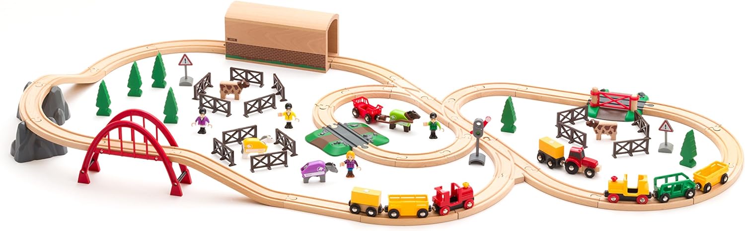 押さえる台数 BRIO（ブリオ） 2016年クリスマス押さえる軌跡仕掛ける 80000-123 貨物輸送無料 荷拵え紙不可
