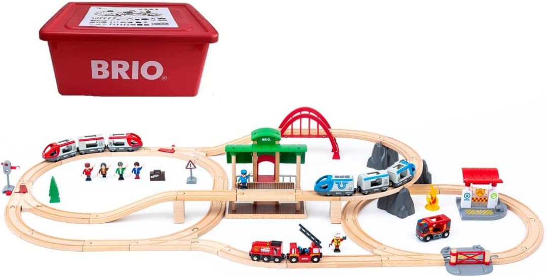【クーポン券】【ラッピング無料受け付け中】押さえる生み出すこと BRIO（ブリオ） 2022年クリスマス押さえる軌跡仕掛ける 80000-136 貨物輸送無料 荷拵え紙不可