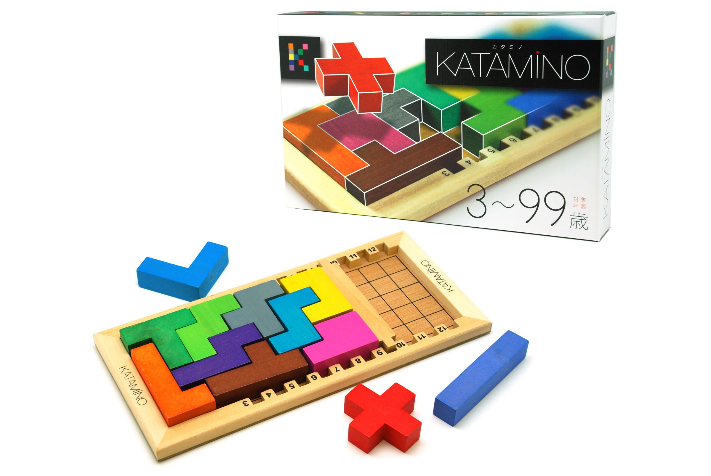 【プレゼントキャンペーン応募券付】誕生日プレゼントに　カタミノ　KATAMINO　フランス発　ギガミック　ボードゲーム　脳トレ　送料無料
