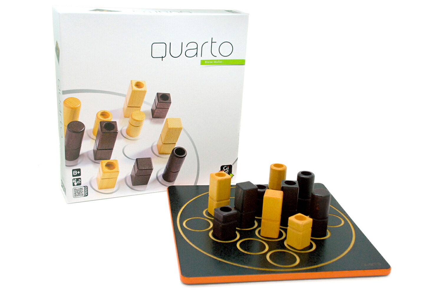 【クーポン】【ラッピング無料受付中】誕生日プレゼントに　クアルト　QUARTO　フランス発　ギガミック　ボードゲーム　脳トレ　送料無料