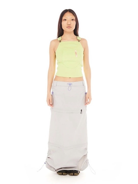 正規品 【 Basic Pleasure Mode ZIPPY CARGO SKIRT 】 ベーシックプレジャーモード スカート ロングスカート ミニスカ ミニスカート 切り替えスカート 切り替え ワンポイント レディース Pressing pressing プレッシング プレッシングウェブショップ｜Pressing