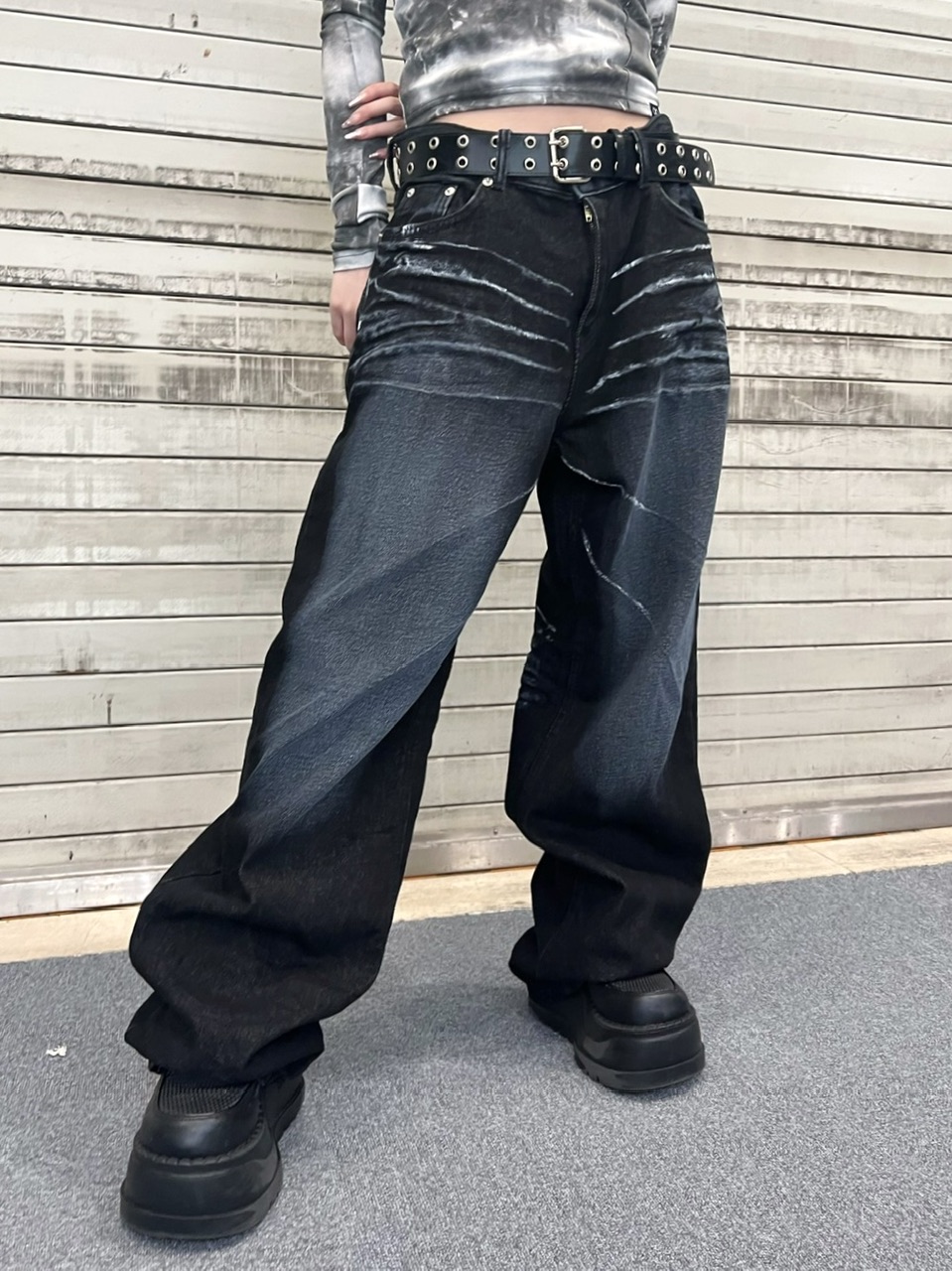 正規品【 XU wash jeans 】 エックスユー ウオッシュジーンズ デニムパンツ ウオッシュパンツ デニム パンツ ジーンズ Pressing pressing プレッシング プレッシングウェブショップ vandy the pink tripp nyc unknown london oy オーワイ supplier unknown GALFY ガルフィー|Pressing