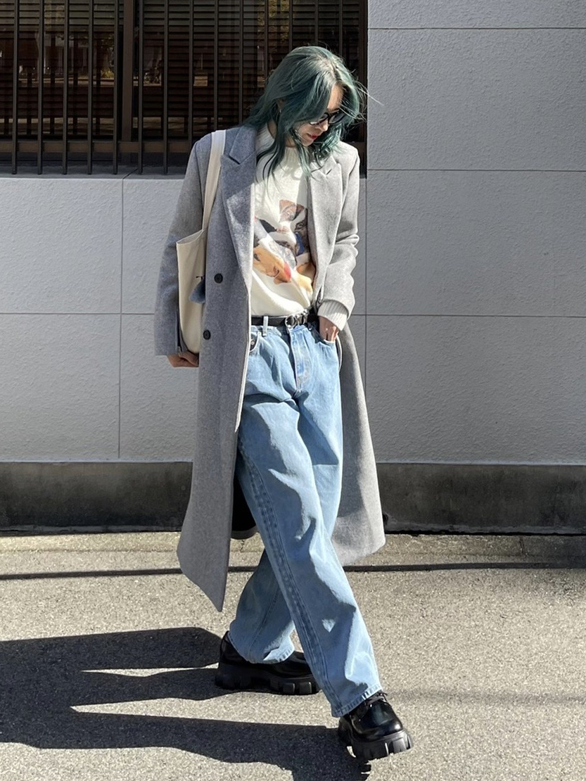 正規品 【 Chikashitsu + arm zip gentleman coat (2color) 】 チカシツプラス コート ジェントルマンコート ジップアップデザイン ロングコート 秋服 冬服 Pressing pressing プレッシング プレッシングウェブショップ｜Pressing