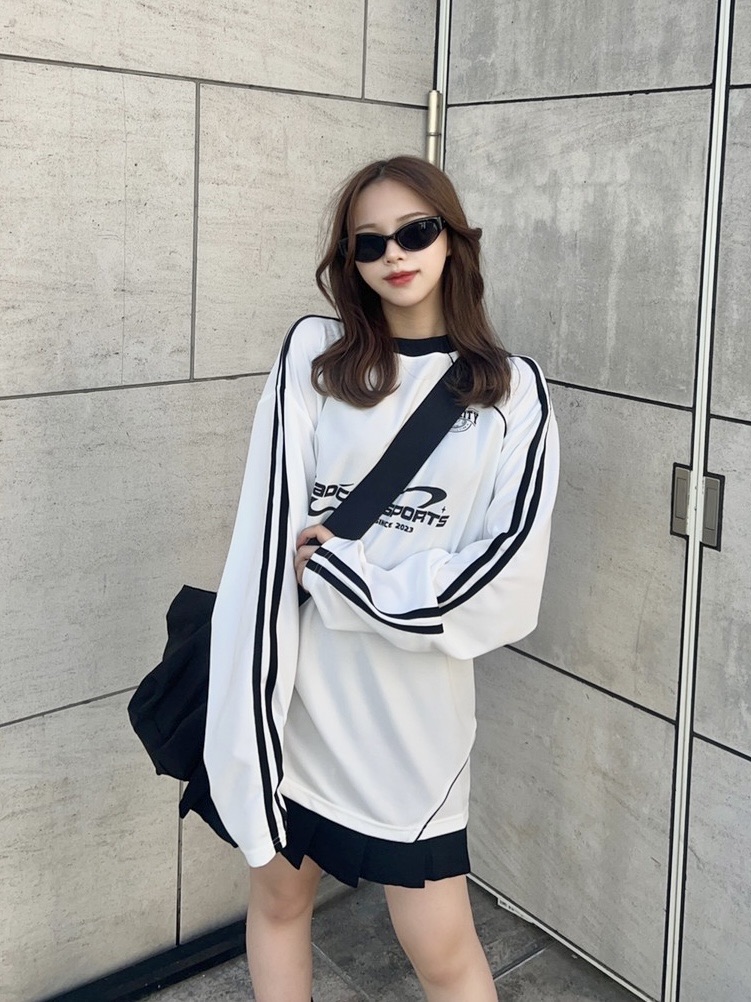 正規品【 nmtc + side line sports long sleeve tee (2color) 】 エヌエムティーシー セレクト セレクトアイテム トップス ロングスリーブ ロンT スポーツT サイドライン 長袖 長袖トップス Pressing pressing プレッシング プレッシングウェブショップ 9,363円