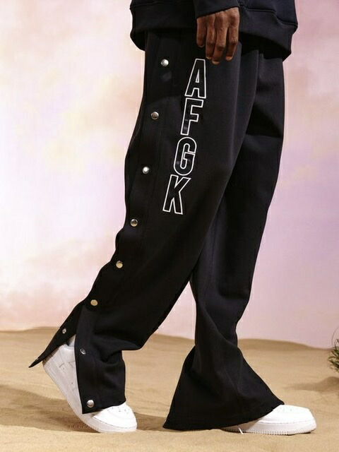 置き目品【 A FEW GOOD KIDS AFGK BREASTED PANTS 】 アフューグッドキッズ エーエフジーケー カーゴパンツ 名取り草ズボン下 姿勢細長い切口 細長い切口ズボン下 姿勢名取り草 ジャージパンツ ジョガーパンツ イージーパンツ