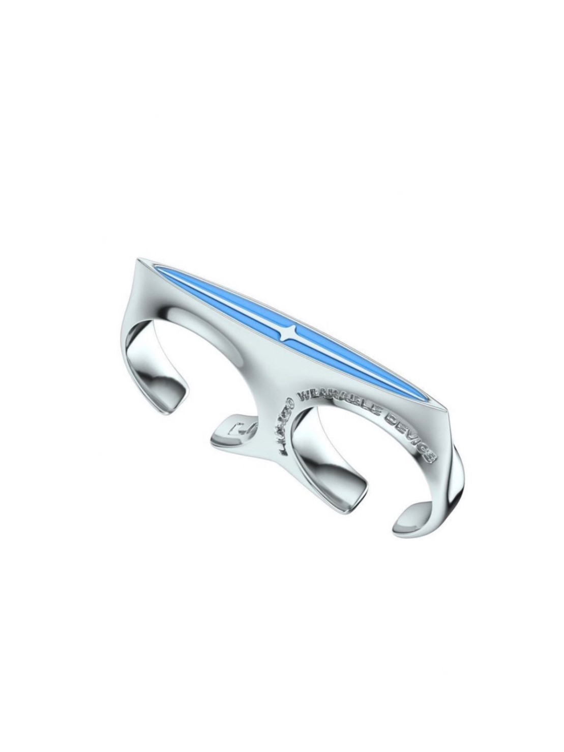 置き目品【 LURS LURS Drip glue two-finger ring tiger 】 ラース 付属物 しろがね色 輪っか ツーフィンガーリング Pressing pressing プレッシング プレッシングウェブショップ メンズジュエリー・アクセサリー-ジュエリー・アクセサリー-指輪・リング