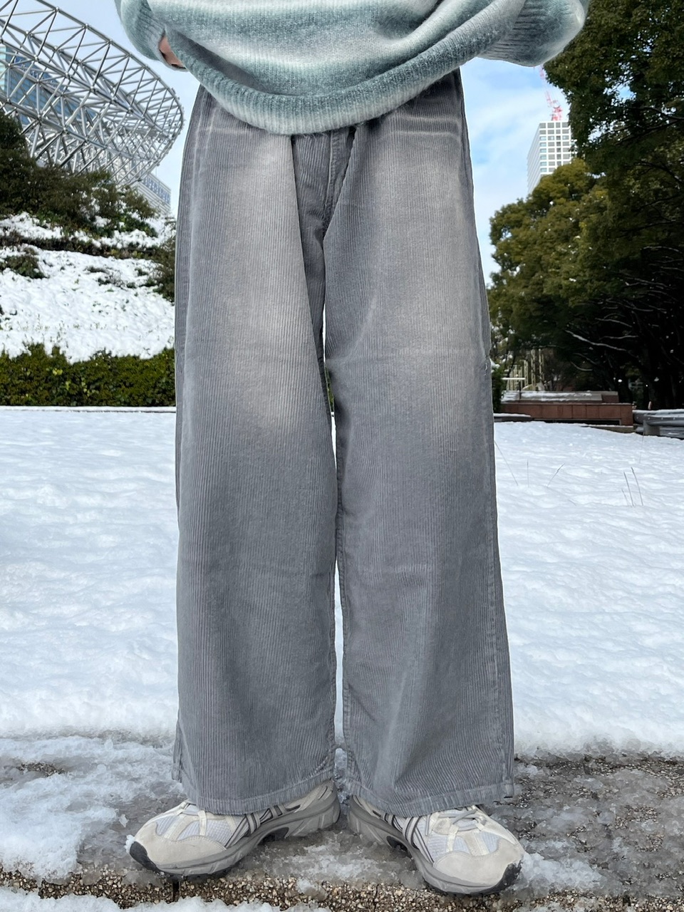 Vintage Ash Wide Pants YLS0165