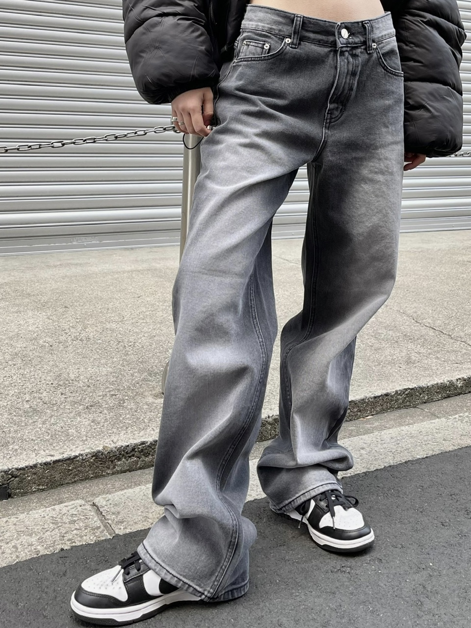 楽天市場】正規品【 Chikashitsu + vintage wash bootscut denim