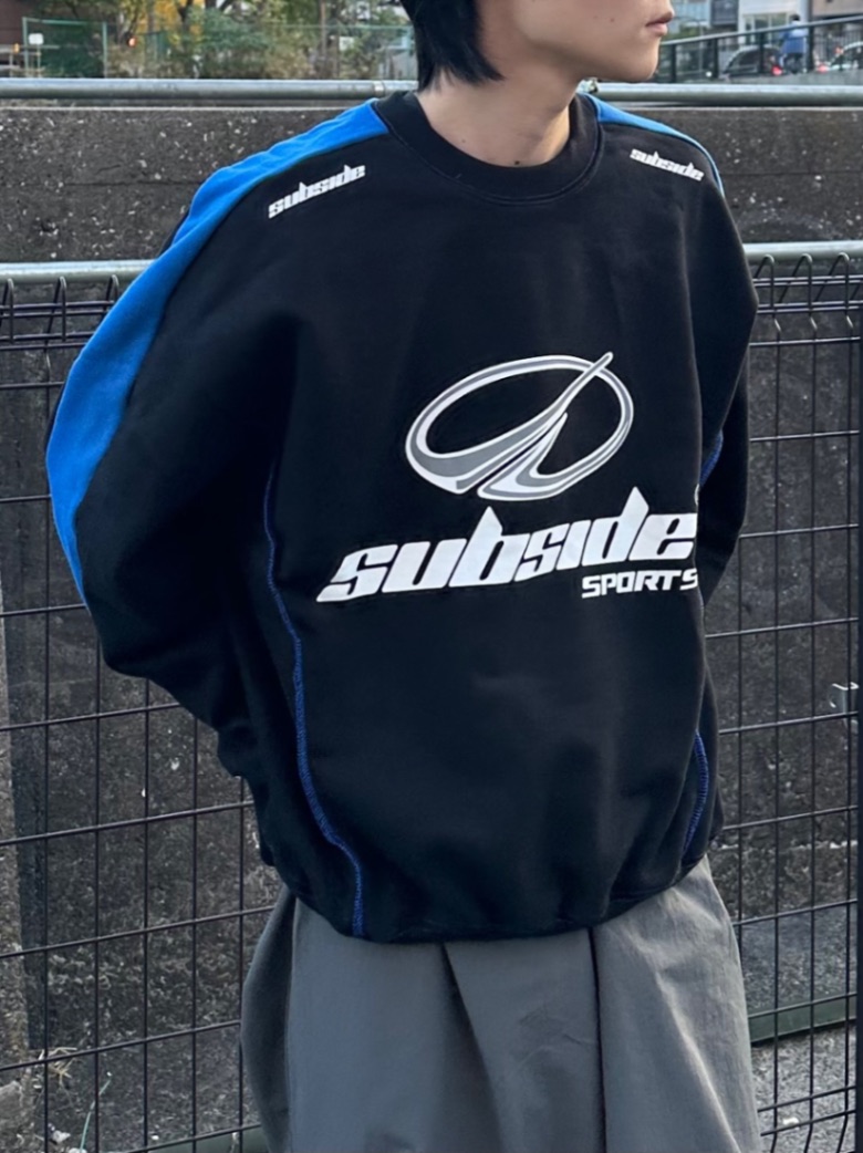 正規品【 nmtc + bi-color design sweat (2color) 】 エヌエムティーシー セレクト セレクトアイテム トップス スウェット スウェットシャツ トレーナー mtm デザインスウェット バイカラー 長袖 長袖トップス Pressing pressing プレッシング プレッシングウェブショップ