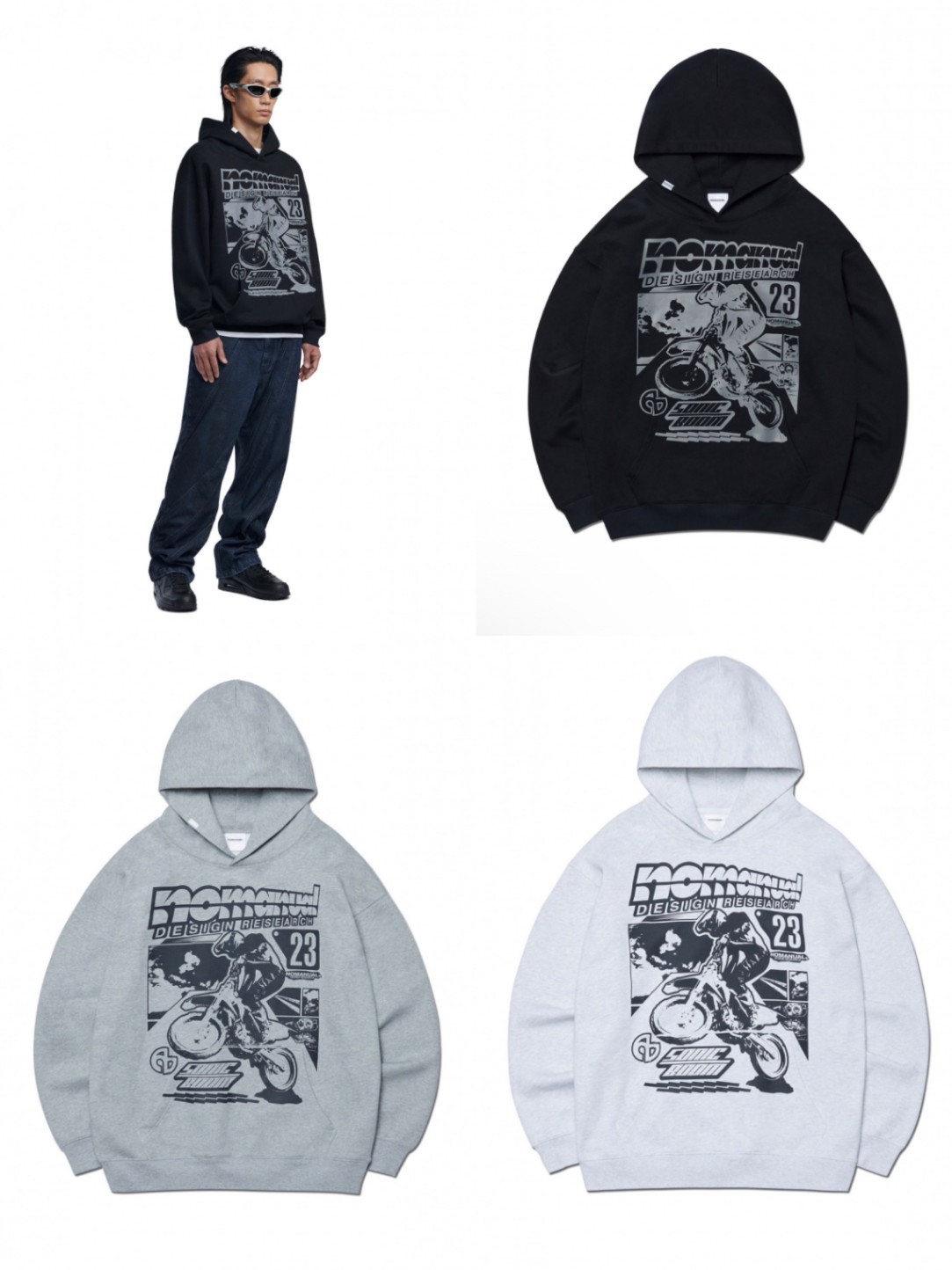 楽天市場】正規品【 NOMANUAL OVERDYED D.F.L HOODED ZIP-UP 】 ノー
