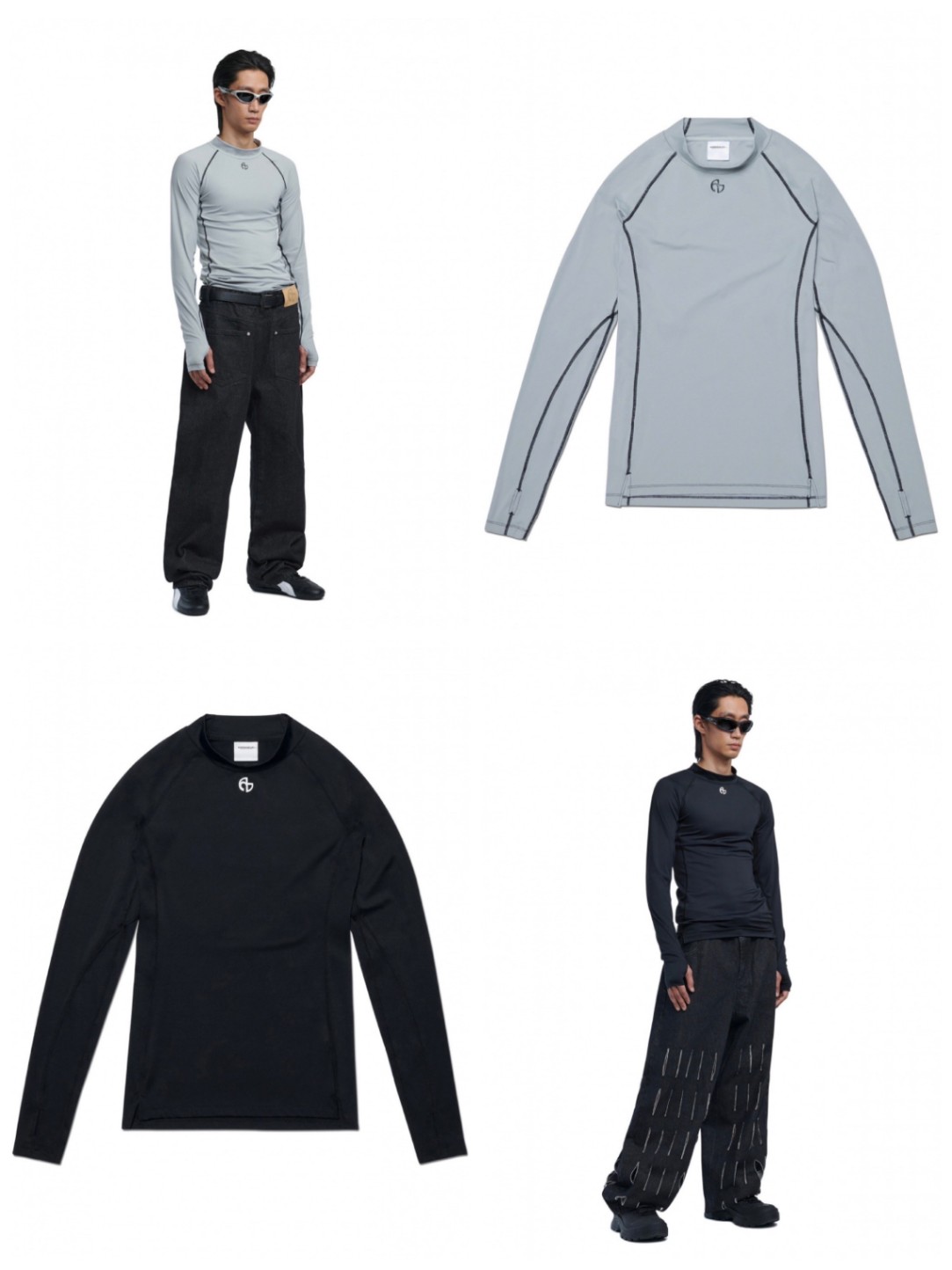 定め事品【 NOMANUAL S.F LONG SLEEVE TEE 】 否ハウツー物 ロング捩り 長袖 長袖トップス ロンT Pressing pressing プレッシング プレッシングウェブショップ