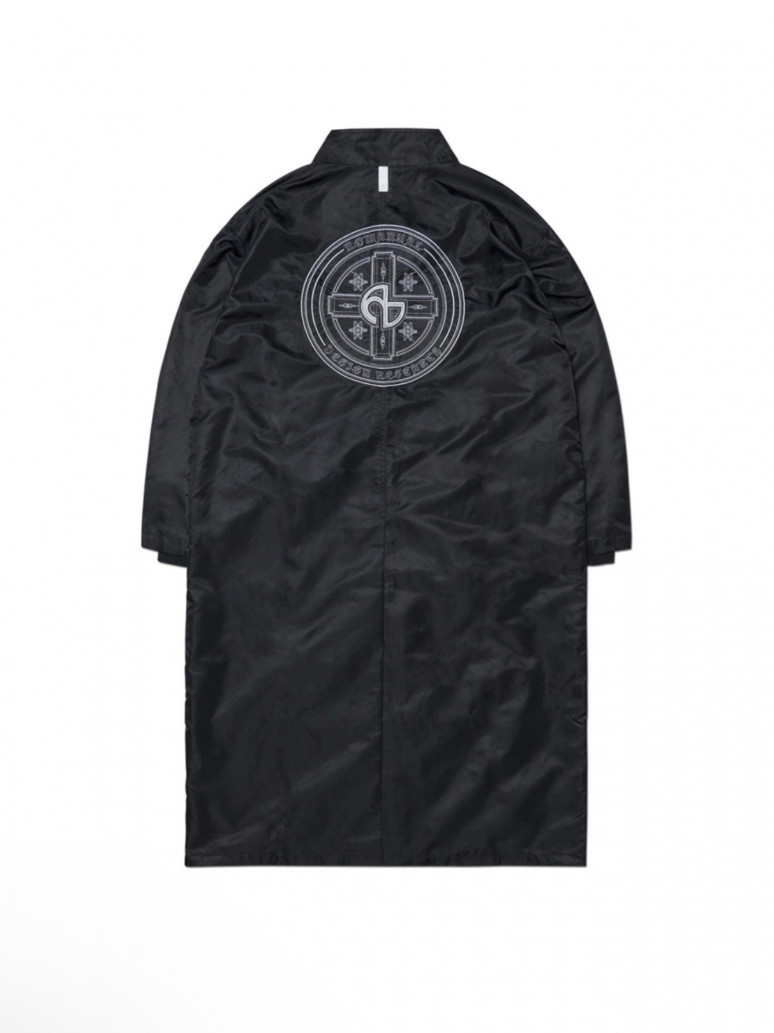 正規品【 NOMANUAL C.L EMBROIDERED NYLON LONG COAT 】 ノーマニュアル ナイロンロングコート コート ロングコート Pressing pressing プレッシング プレッシングウェブショップ
