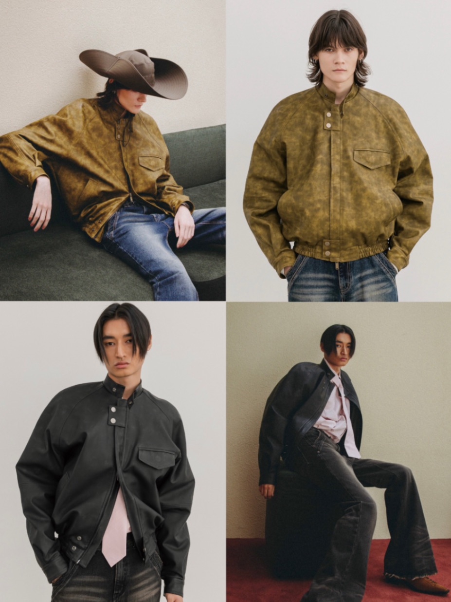 置き目品【 ESC STUDIO 08 leather biker jacket 】 イーエスシースタディオ 上衣 アウター バイ鉄道車両 バイカージャケット なめし革 なめし革上衣 レザーバイカー 羽織り Pressing pressing プレッシング プレッシングウェブショップ