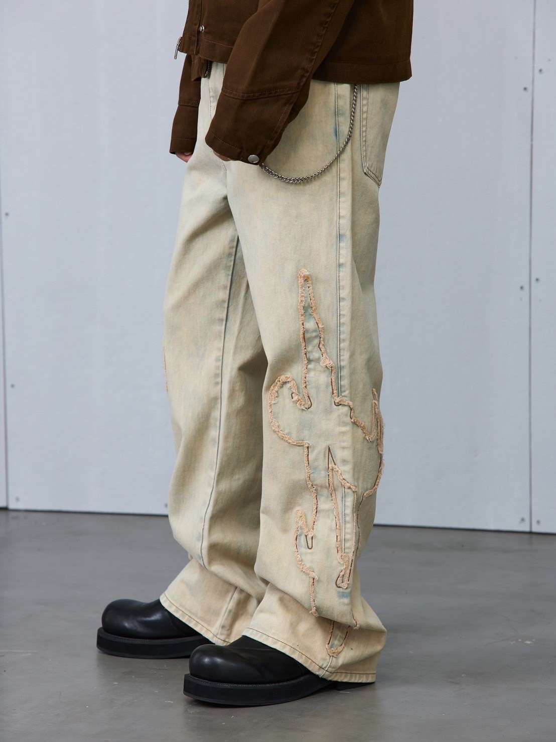 正規品【 ARCH by ROARINGWILD PATCHWORK JEANS 】 アーチ ロアニングワイルド パンツ ボトムス ボトム デニム ジーンズ Pressing pressing プレッシング プレッシングウェブショップ