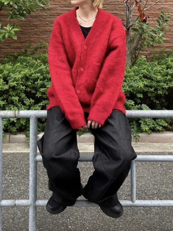 楽天市場】正規品【 XU damage knit cardigan (2color