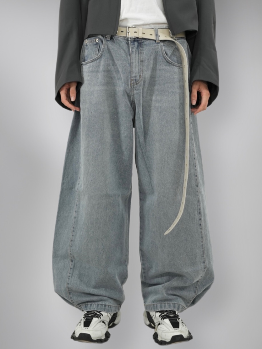 楽天市場】正規品【 Chikashitsu + vintage wash bootscut denim