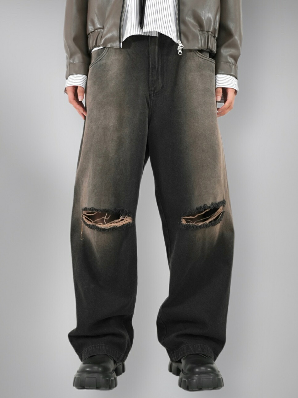 楽天市場】正規品【 Chikashitsu + side wave design denim