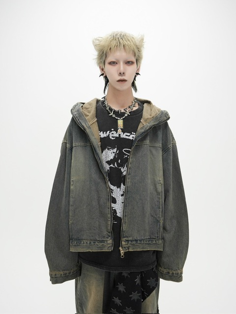 正規品【 XU setup denim jacket (2color)  】 エックスユー セットアップデニムジャケット デニムジャケット ジャケット セットアップ セットアップ着用可能 別売り Pressing pressing プレッシング プレッシングウェブショップ vandy the pink tripp nyc unknown london oy