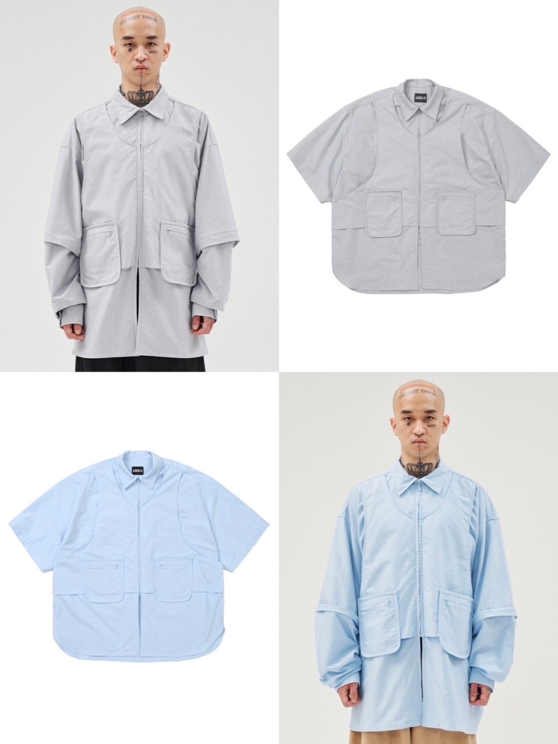 正規品【 AJOBYAJO Layered Vest Oxford Shirt 】 アジョバイアジョ レイヤードベストオクスフォードシャツ ストライプシャツ シャツ トップス 長袖 長袖トップス 半袖 半袖トップス Pressing pressing プレッシング プレッシングウェブショップ vandy the pink tripp nyc｜Pressing