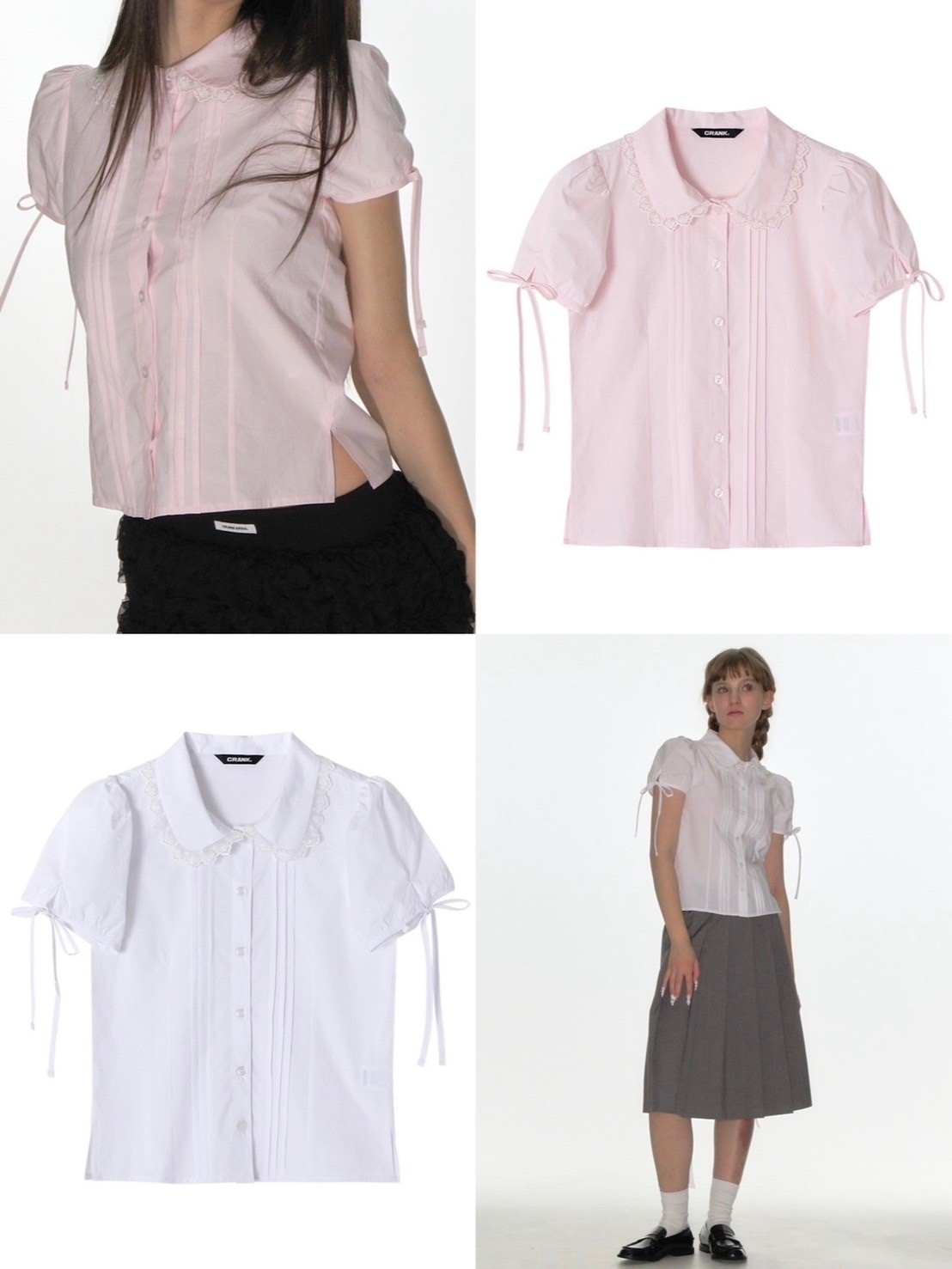 楽天市場】正規品【 CRANK CHECK FRILL PLEATS MIDI SKIRT 】 クランク