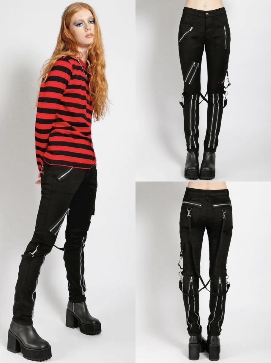 peel&lift pegtop trousers　ピールアンドリフト　M PEEL&LIFT pegtop trousers 2タックトラウザーズ・グレー - tity