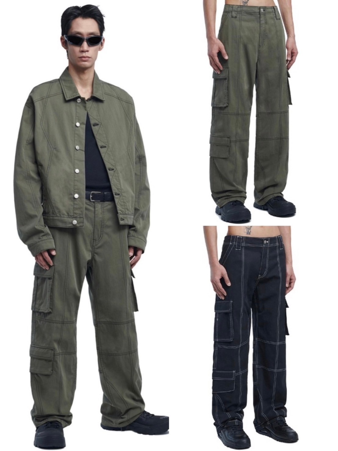 置き目品【 NOMANUAL S.N WORK PANTS 】否ハウツー物 ズボン下 ボトムス 細工物ズボン下 セットアップ着付ける 別売り Pressing pressing プレッシング プレッシングウェブショップ