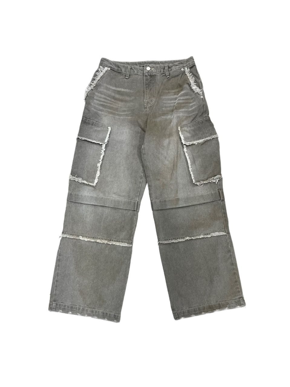 置き目品【 XU set up grunge denim cargo pants 】 エックスユー ボトムス 下つ方 ジーンズ ジーンズズボン下 カーゴパンツ カーゴデニム デニム ジーパン 長ズボン セットアップ 仕掛けるで着付ける能力のある 別売り 春服 Pressing pressing プレッシング プレッシングウェブショップ