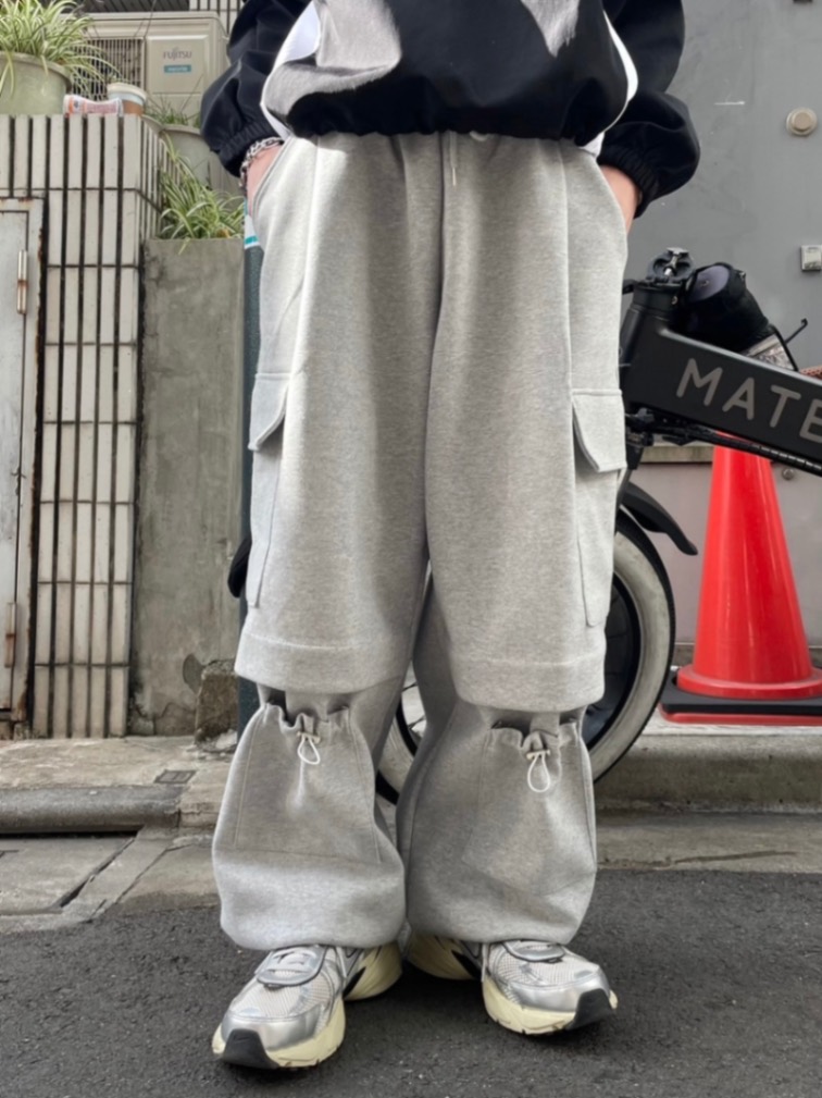 正規品【 nmtc + multi pocket sweat cargo pants (3color) 】 エヌエムティーシー セレクト セレクトアイテム ボトムス ボトム パンツ カーゴパンツ スウェットパンツ スウェットカーゴ ポケットパンツ 長ズボン Pressing pressing プレッシング プレッシングウェブショップ