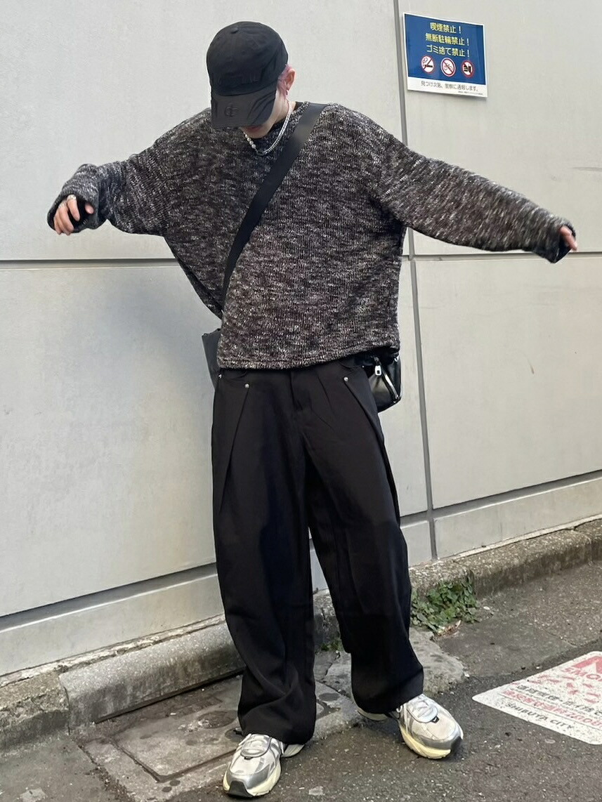 正規品【 nmtc + design wide slacks (2color) 】 エヌエムティーシー セレクト セレクトアイテム ボトムス ボトム パンツ スラックス ワイドパンツ ワイドスラックス 長ズボン Pressing pressing プレッシング プレッシングウェブショップ|Pressing
