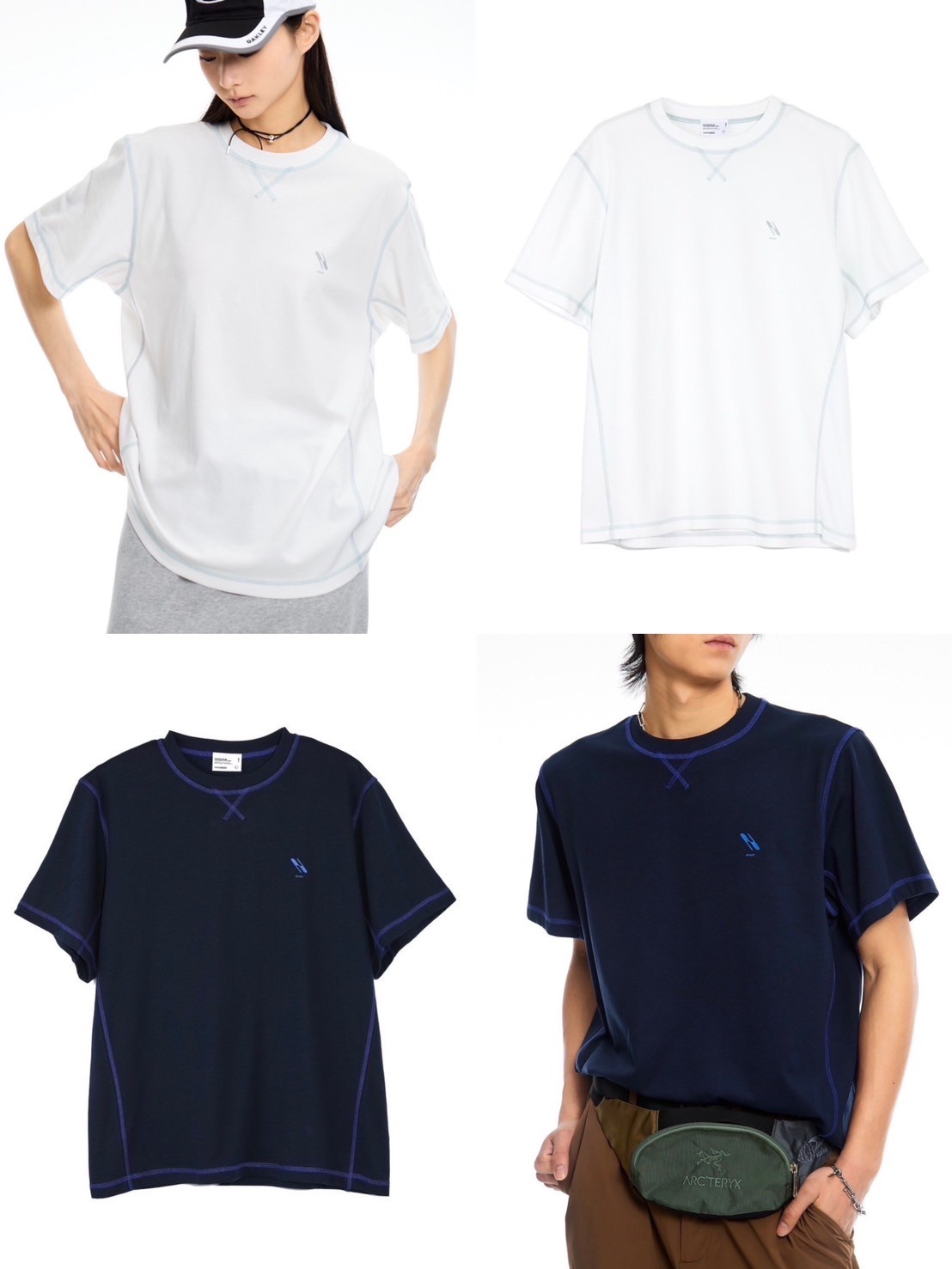 正規品【ARCH by ROARINGWILD STITCH QUICK DRY Tee】ストリートファッション ARCH by ROARINGWILD 半袖トップス 半袖Tシャツ ロゴTシャツ プリントTシャツ ユニフォームTシャツ スポーツTシャツ ストリートブランド Y2K chikashitsu+ チカシツ チカプラ