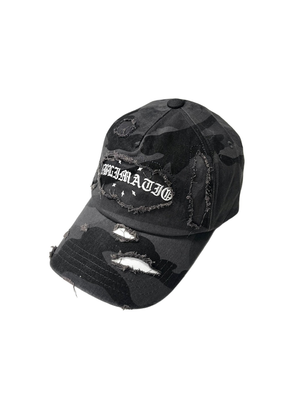 受注制【XU DOG】damage camouflage cap