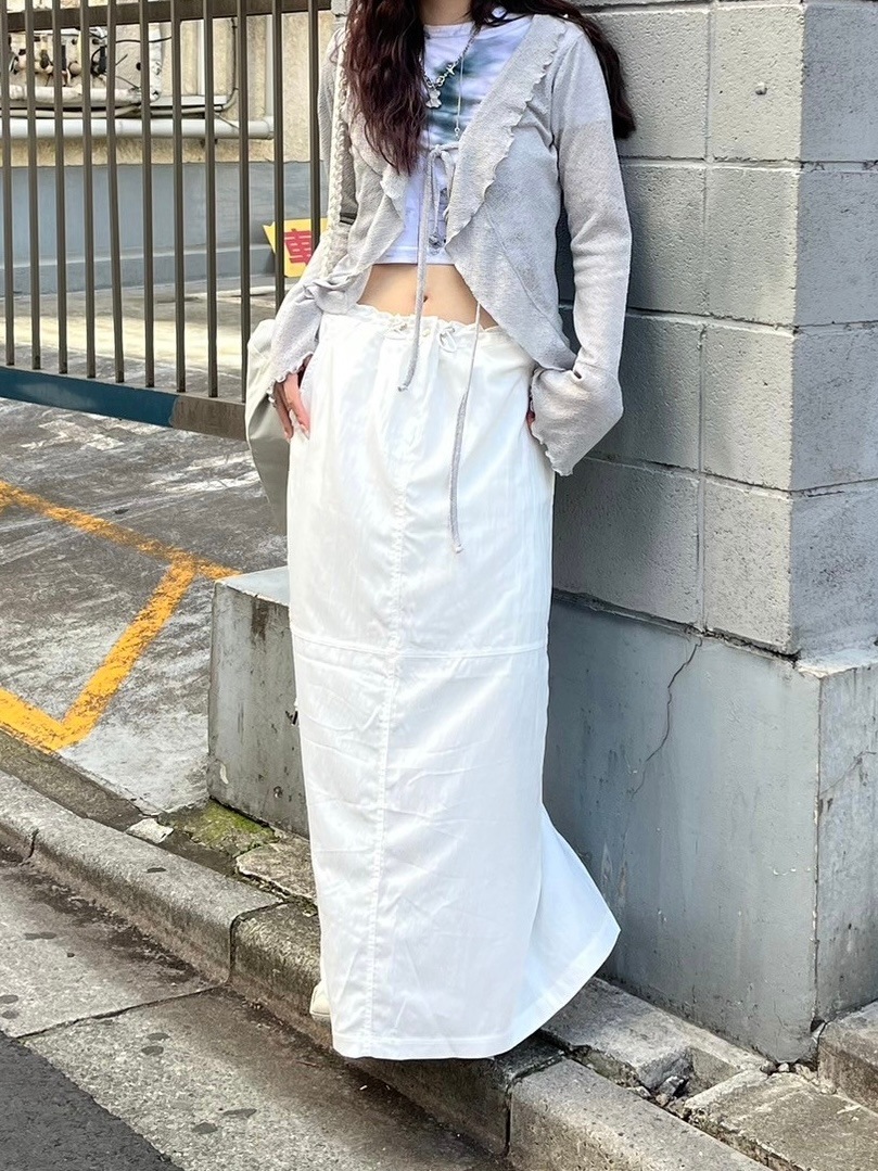 【nmtc +】layered skirt pants (3color)
