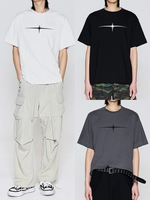 定め事品【TILLDAWN FLASH 1/2 SLEEVE】半袖トップス 半袖ティーシャツ ロゴタイプＴシャツ 刷り上げるティーシャツ ユニ一発やる 大層らしい大きさ 表どおり流行り物