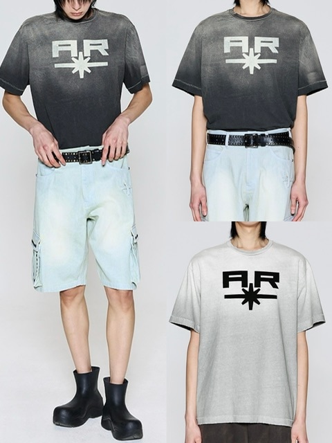 正規品【TILLDAWN ART 1/2 SLEEVE】半袖トップス 半袖Tシャツ プリントTシャツ ロゴＴシャツ ユニセック ストリートファッション