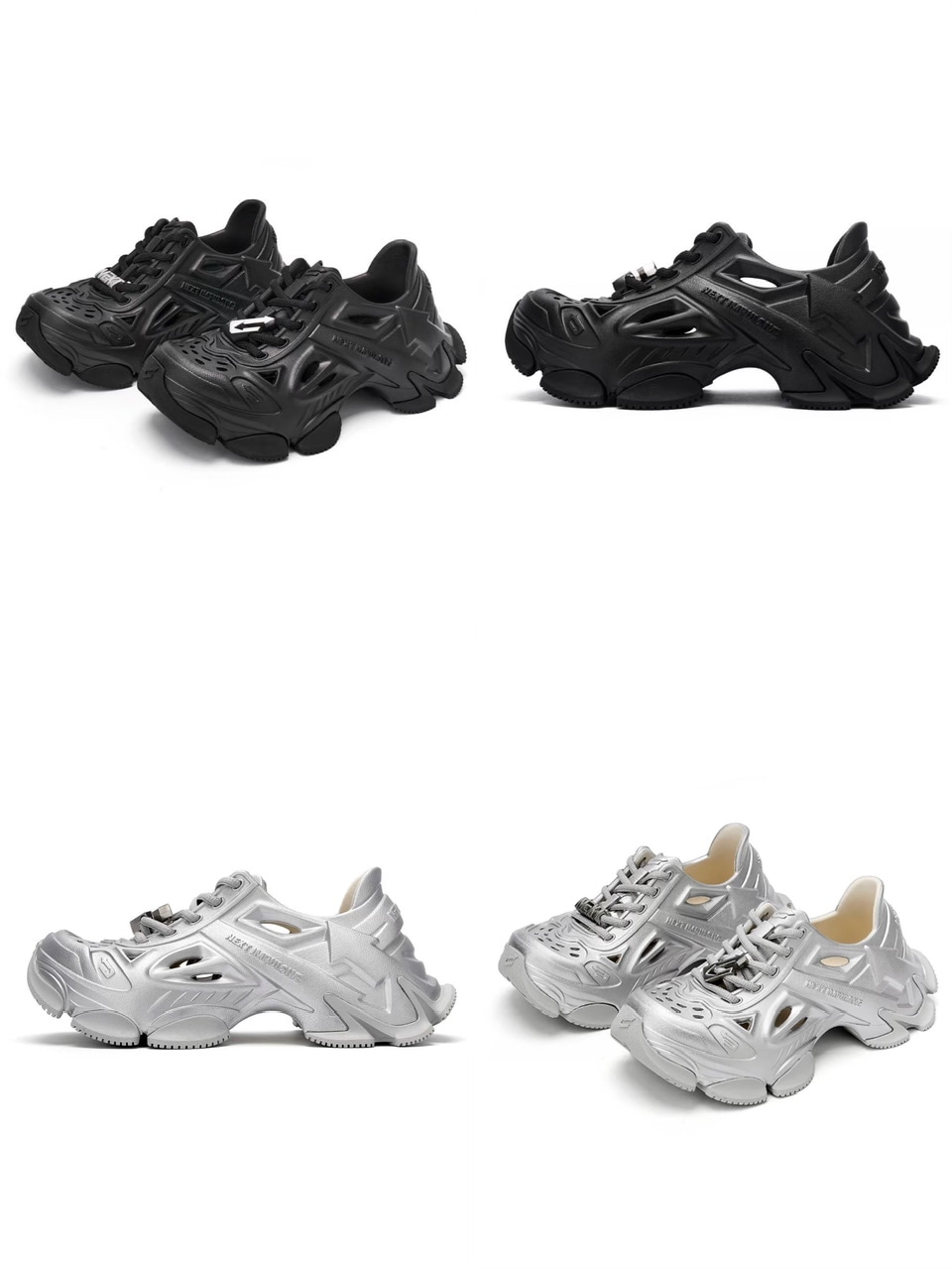 正規品【NEXT IMPULSIVE Time Space Series-Dad Crocs Shoes】スニーカー 厚底シューズ 靴 ユニセックス ストリートファッシファッション｜Pressing