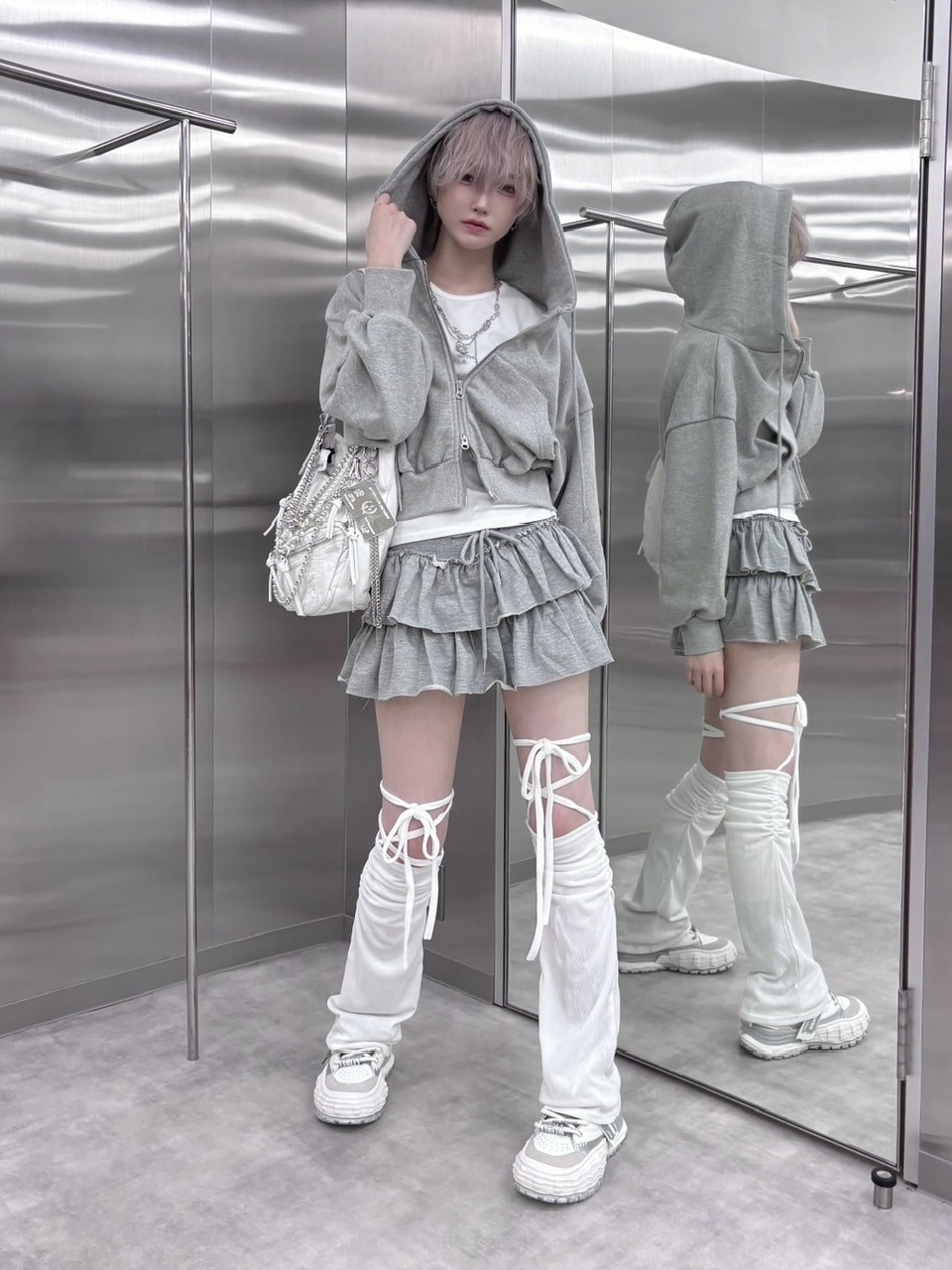 受注制【nmtc +】side line tuck denim pants|Pressing
