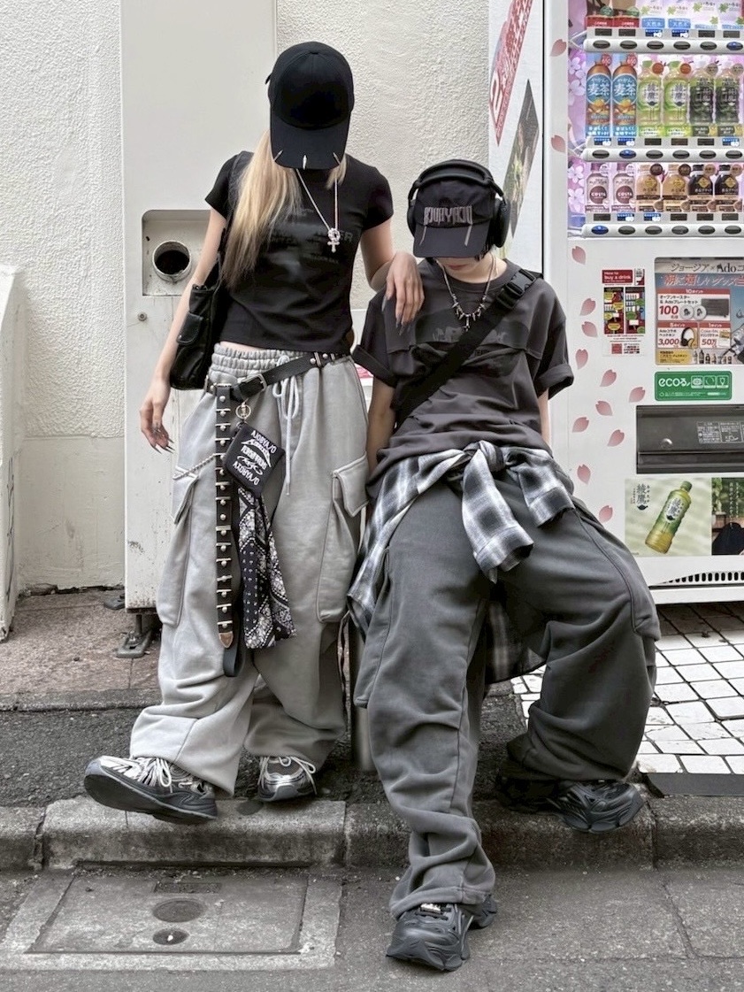 受注制【nmtc +】oversized pigment sweat cargo pants (2color)