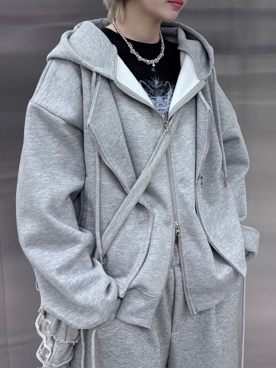 受注制【nmtc +】zip up hoodie (2color)
